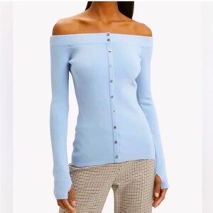 ISO Delphine Off Shoulder Sweater